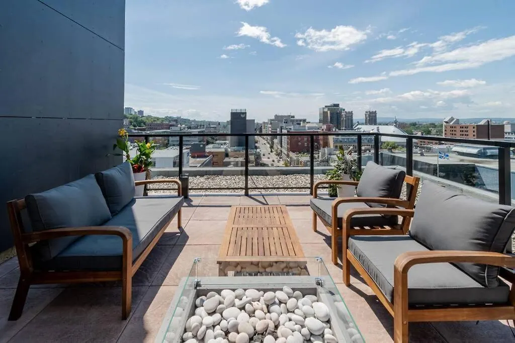 1Ch - Rooftop Pool - Kitchen - Smart Tv - Gym - 750M Qc ケベックシティ
