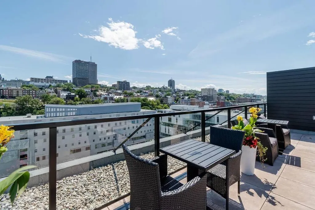 アパート 1Ch - Rooftop Pool - Kitchen - Smart Tv - Gym - 750M Qc ケベックシティ
